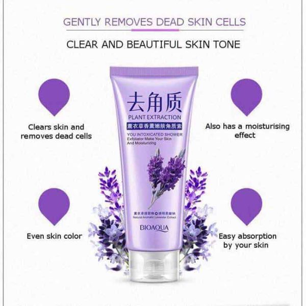 اسکراب لایه بردار صورت و بدن اسطوخودوس بیوآکوا 2